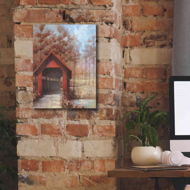 Gracie Oaks Epic Graffiti'Covered Bridge' By White Ladder, Gic